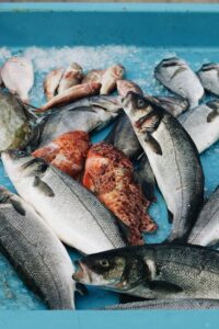 Marché près du Camping de Pors Ar Vag en Bretagne